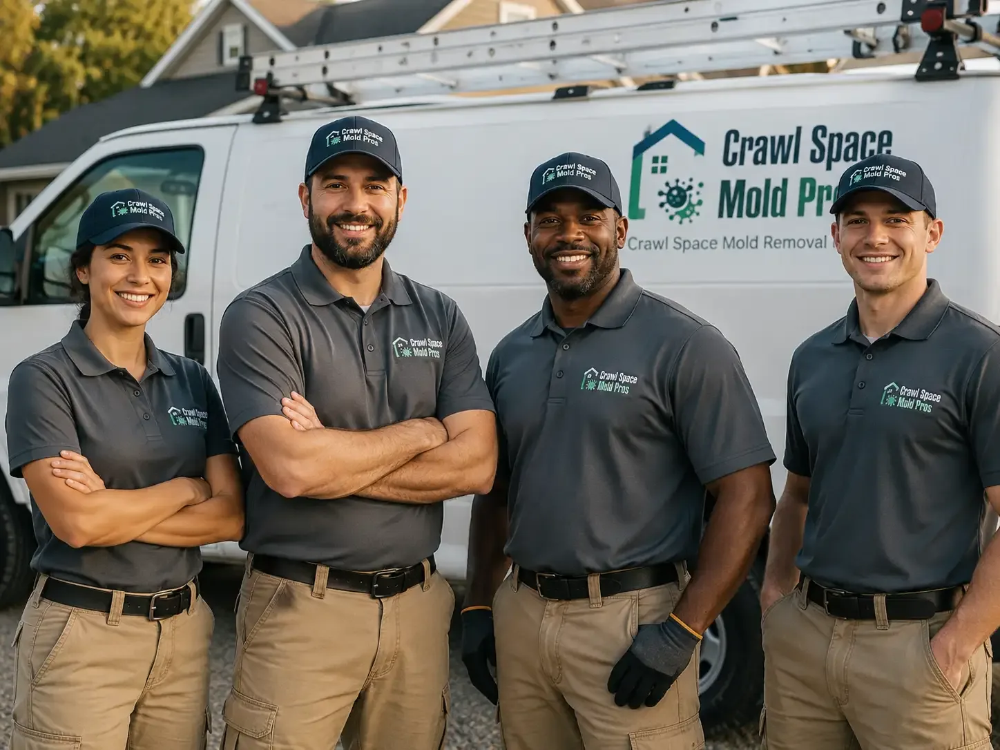 Crawl Space Mold Removal company in Mccausland, IA